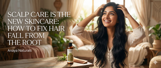 Scalp Care is the New Skincare: Fix Hair Fall from the Root | Anaya Naturals