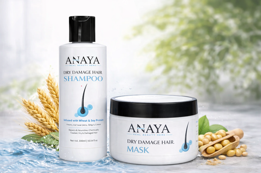 Anaya Naturals Dry Damage Repair Combo | Shampoo & Hair Mask