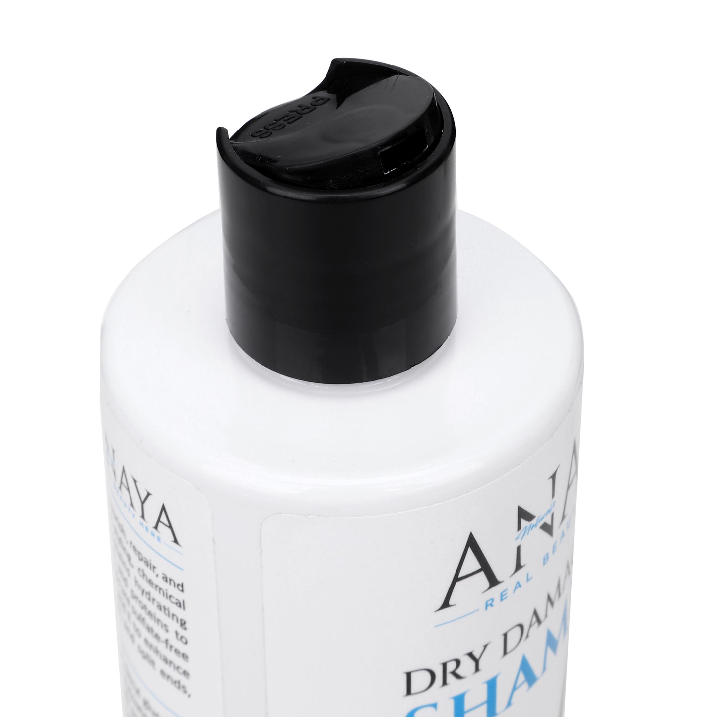 Anaya Naturals Dry Damage Hair Shampoo, Wheat & Protein Infused,100% Damage Repair, For All Hair Types, 300ml